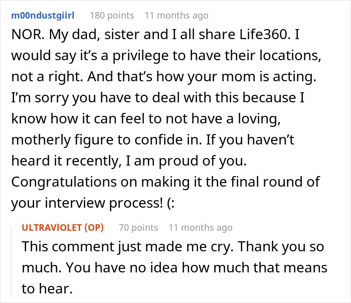 Mom Scolds 20YO For &ldquo;Turning Off&rdquo; Her Location, Daughter Just Snaps Over It Being Her Only Concern