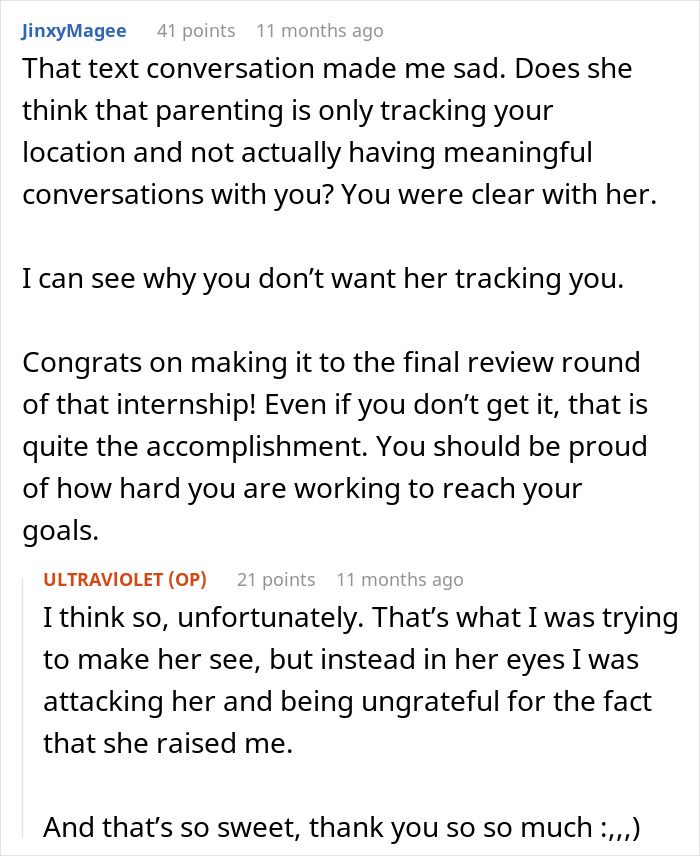 Mom Scolds 20YO For &ldquo;Turning Off&rdquo; Her Location, Daughter Just Snaps Over It Being Her Only Concern