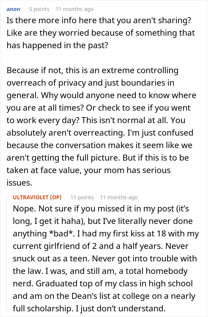 Mom Scolds 20YO For &ldquo;Turning Off&rdquo; Her Location, Daughter Just Snaps Over It Being Her Only Concern