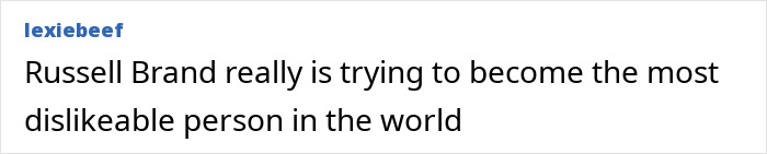 Russell Brand Sparks Outrage With More Disturbing Charges Days After Baptizing Over 20 People In Hot Tub Russell Brand Sparks Outrage With More Disturbing Charges Days After Baptizing Over 20 People In Hot Tub