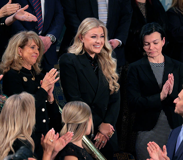 Viewers Spot Odd Details In Erika Kirk’s Appearance At State Of The Union