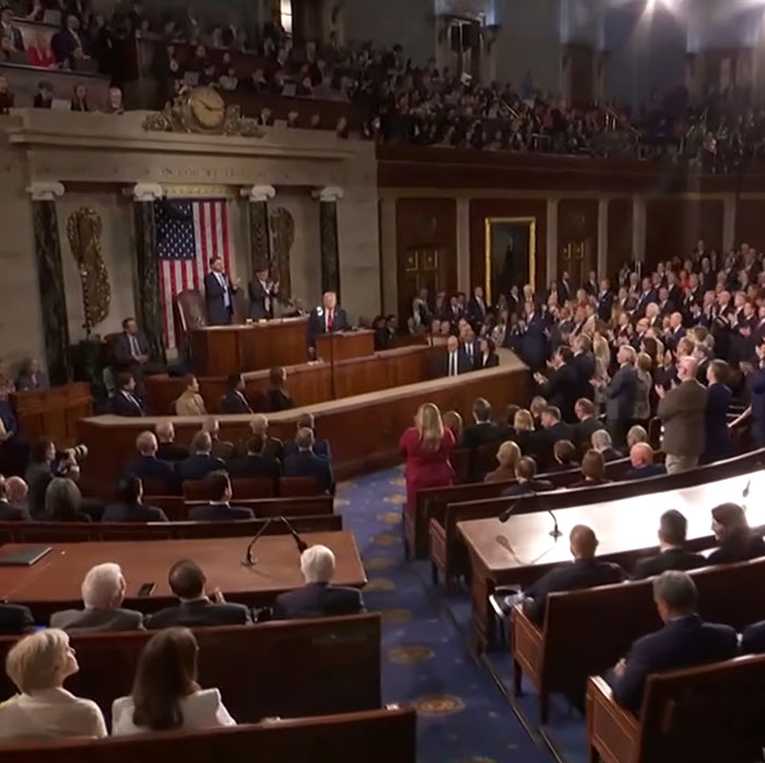 Viewers Spot Odd Details In Erika Kirk’s Appearance At State Of The Union