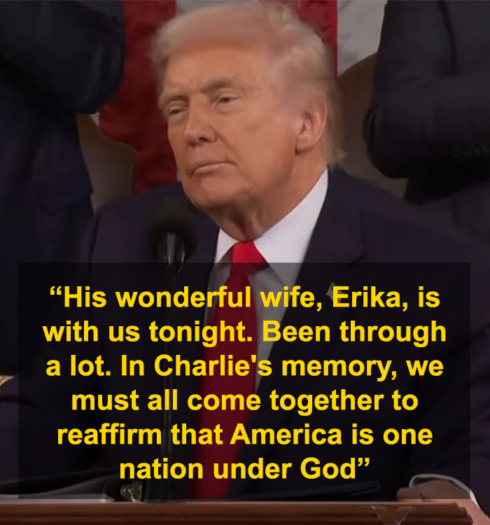 Viewers Spot Odd Details In Erika Kirk’s Appearance At State Of The Union