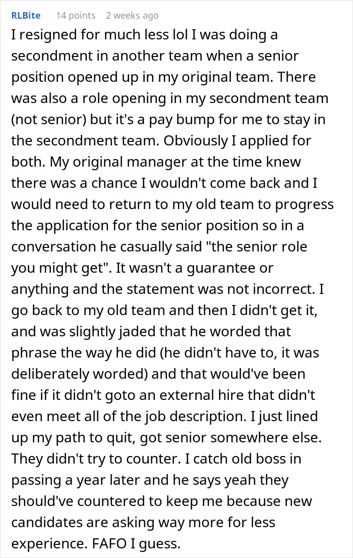 Woman Vents To The Internet About How Her Manager Got Her To Work More With A Fake Promotion Promise Woman Vents To The Internet About How Her Manager Got Her To Work More With A Fake Promotion Promise