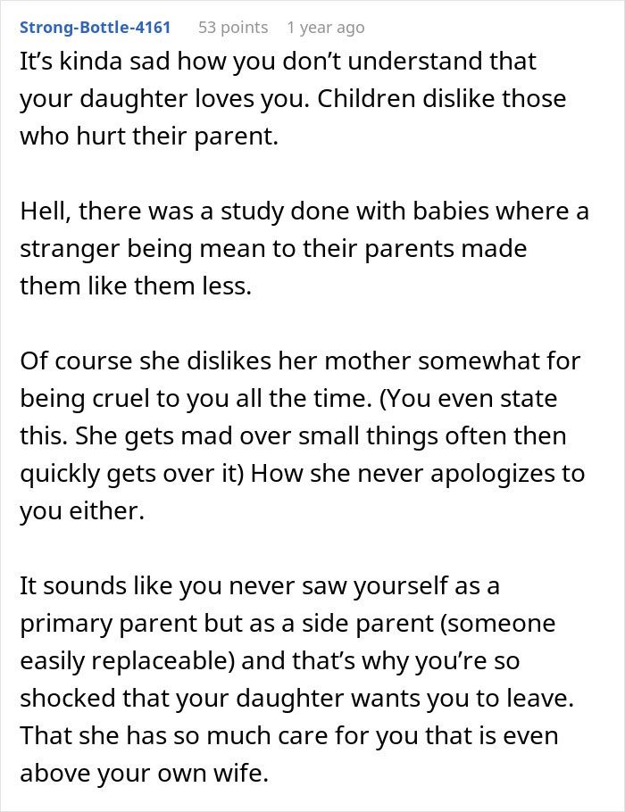 “You’re Too Weak”: Daughter Pushes Father To Leave His Wife After Learning About Her Affair “You’re Too Weak”: Daughter Pushes Father To Leave His Wife After Learning About Her Affair