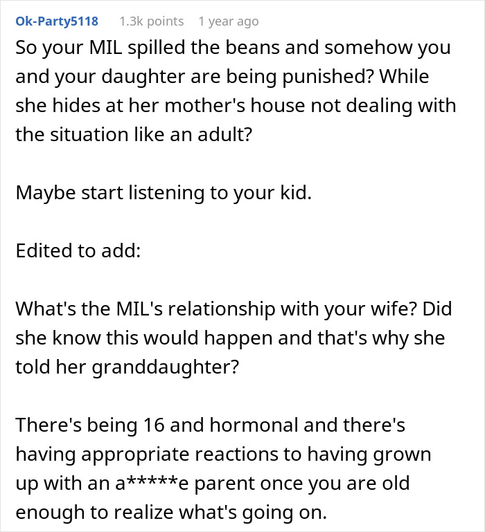 “You’re Too Weak”: Daughter Pushes Father To Leave His Wife After Learning About Her Affair “You’re Too Weak”: Daughter Pushes Father To Leave His Wife After Learning About Her Affair