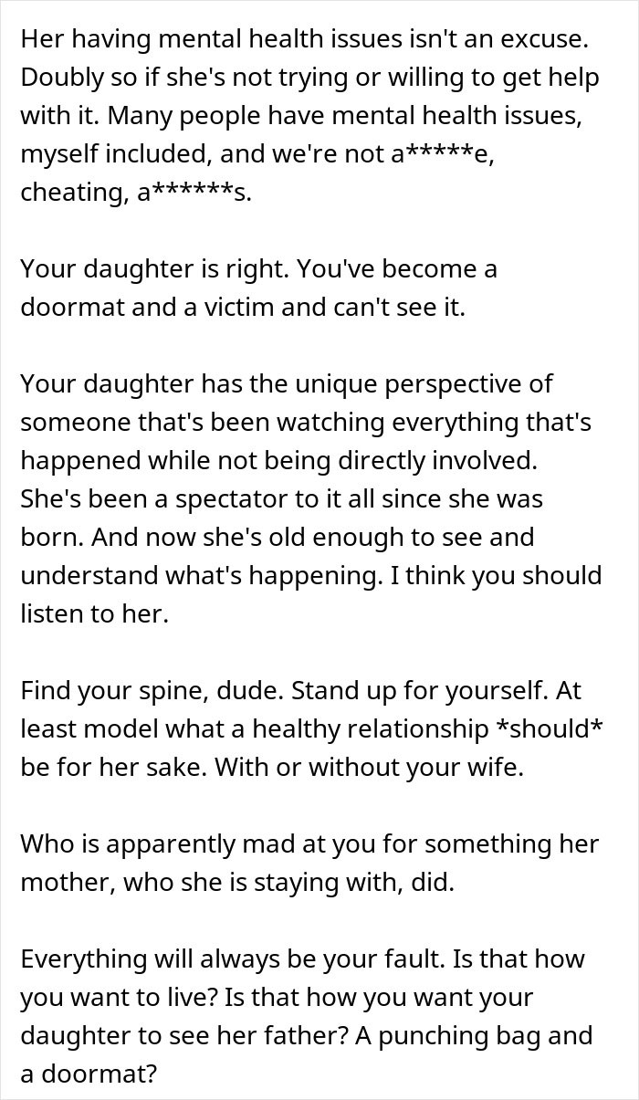 “You’re Too Weak”: Daughter Pushes Father To Leave His Wife After Learning About Her Affair “You’re Too Weak”: Daughter Pushes Father To Leave His Wife After Learning About Her Affair