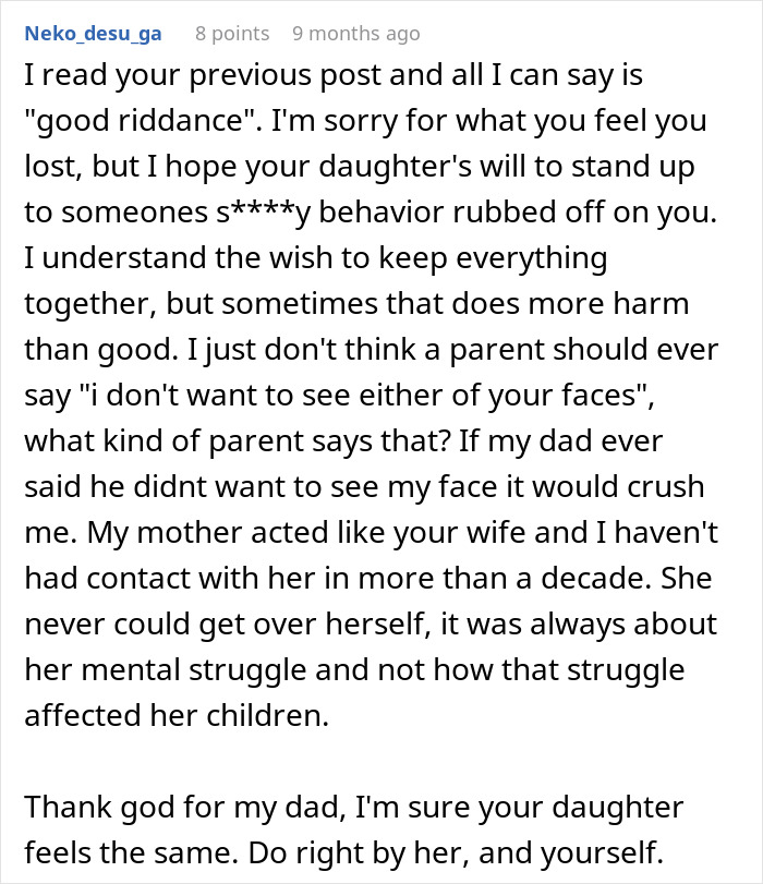 “You’re Too Weak”: Daughter Pushes Father To Leave His Wife After Learning About Her Affair “You’re Too Weak”: Daughter Pushes Father To Leave His Wife After Learning About Her Affair