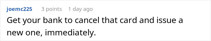 Cousin Thinks She Can Use Woman&rsquo;s Credit Card Anytime, She&rsquo;s Mortified After Seeing $15K Charge