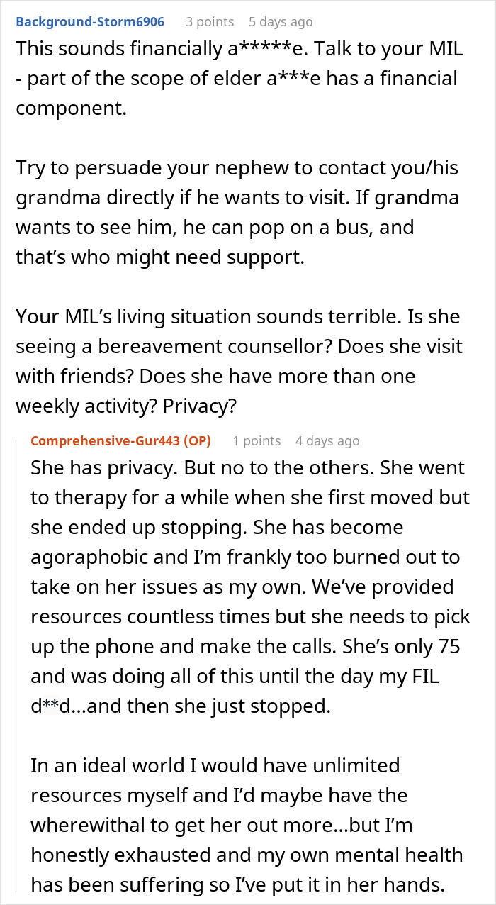 Woman Accuses Husband&rsquo;s Ex-SIL Of Not Liking Her When She Gets Asked To Show More Respect