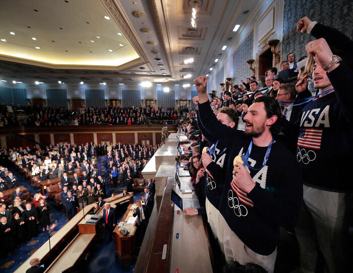 “Despicable”: Team USA Men’s Hockey Has People Fuming After What They Did At The White House