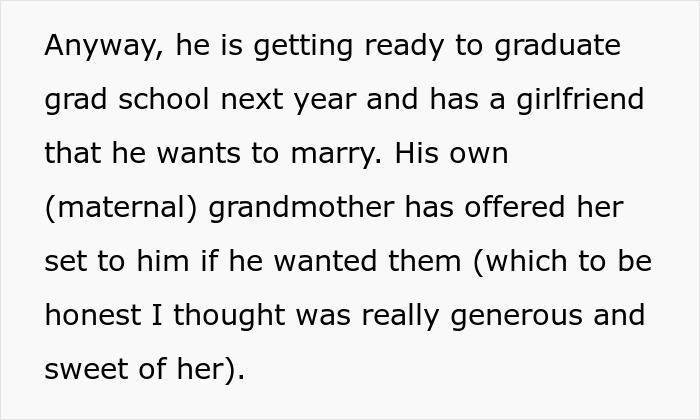 Guy Eyes Stepmom’s Heirloom Jewelry, Explodes As She Wants Ace Niece To Inherit It Instead Of Him Guy Eyes Stepmom’s Heirloom Jewelry, Explodes As She Wants Ace Niece To Inherit It Instead Of Him