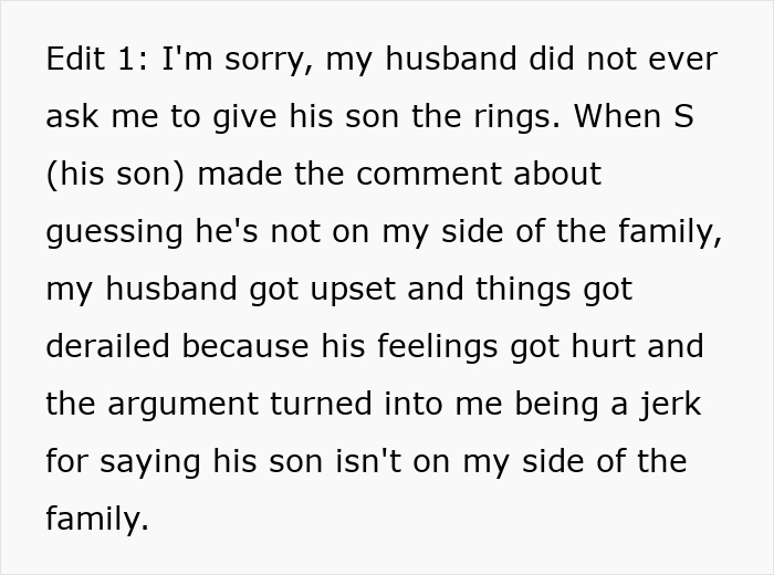 Guy Eyes Stepmom’s Heirloom Jewelry, Explodes As She Wants Ace Niece To Inherit It Instead Of Him Guy Eyes Stepmom’s Heirloom Jewelry, Explodes As She Wants Ace Niece To Inherit It Instead Of Him