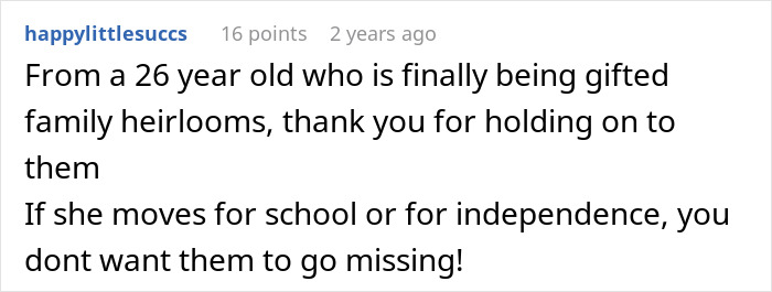 Guy Eyes Stepmom’s Heirloom Jewelry, Explodes As She Wants Ace Niece To Inherit It Instead Of Him Guy Eyes Stepmom’s Heirloom Jewelry, Explodes As She Wants Ace Niece To Inherit It Instead Of Him