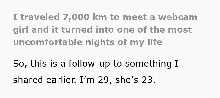 29YO Travels 7000km To Meet 23YO Woman He Met Online, Regrets It As Soon As Their Date Starts