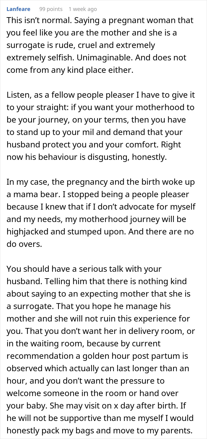 Delusional MIL Claims DIL&rsquo;s Baby Is Hers, Pregnant Wife Terrified As Husband Dismisses Her Concerns