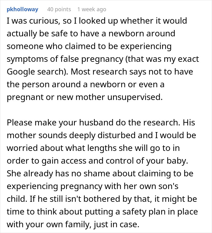 Delusional MIL Claims DIL&rsquo;s Baby Is Hers, Pregnant Wife Terrified As Husband Dismisses Her Concerns
