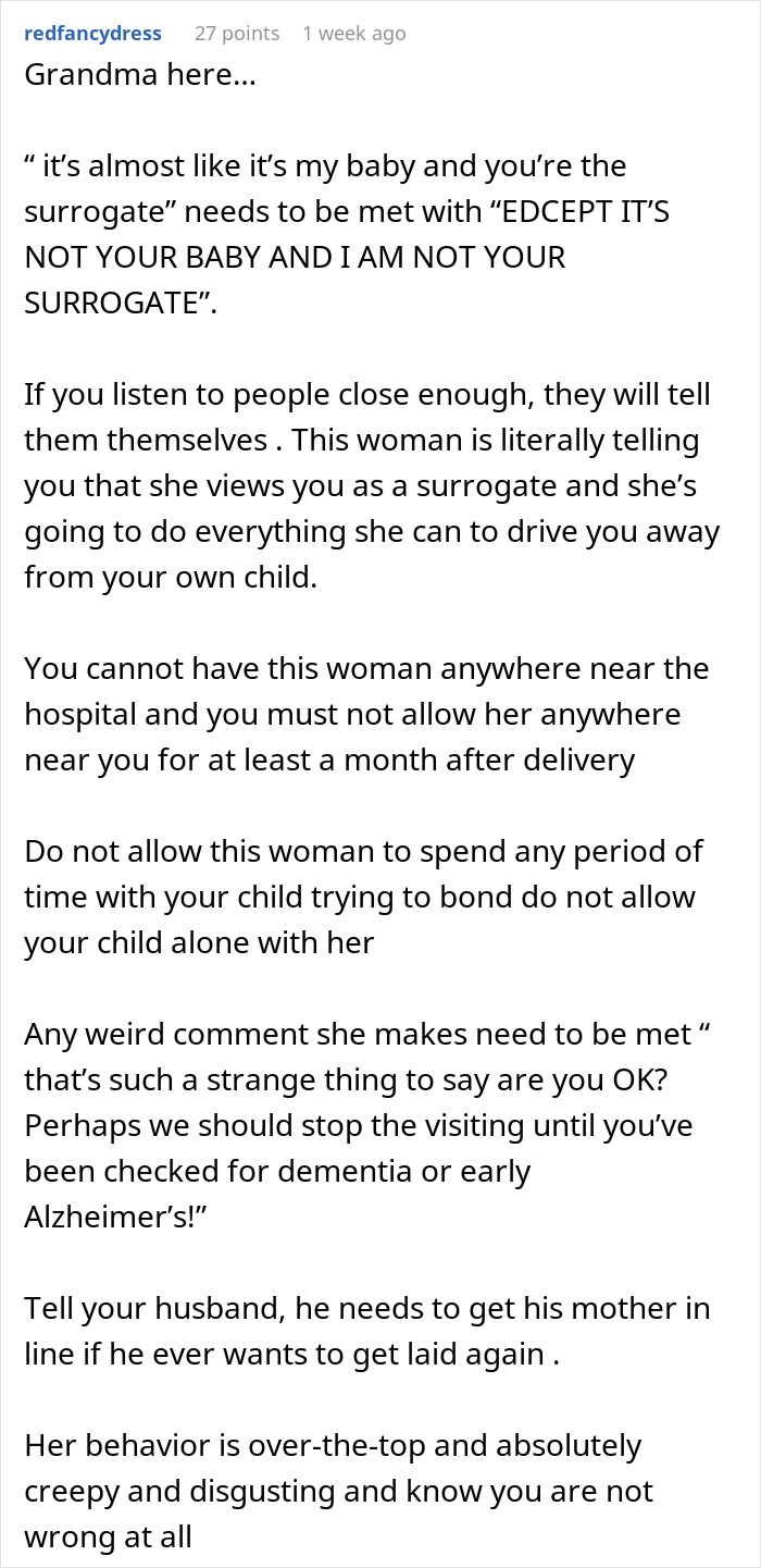Delusional MIL Claims DIL&rsquo;s Baby Is Hers, Pregnant Wife Terrified As Husband Dismisses Her Concerns
