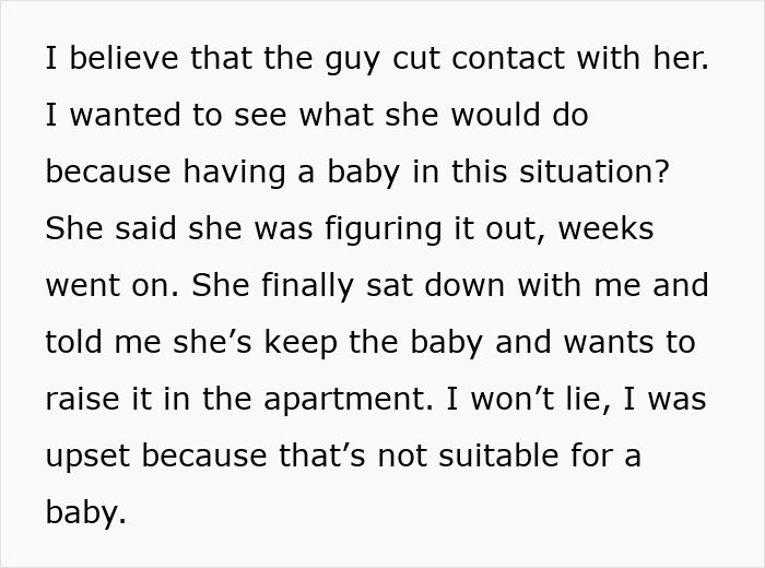 Woman Shocked When Roommate Gets Pregnant, Tells Her To Move Out As She Can’t Raise A Baby