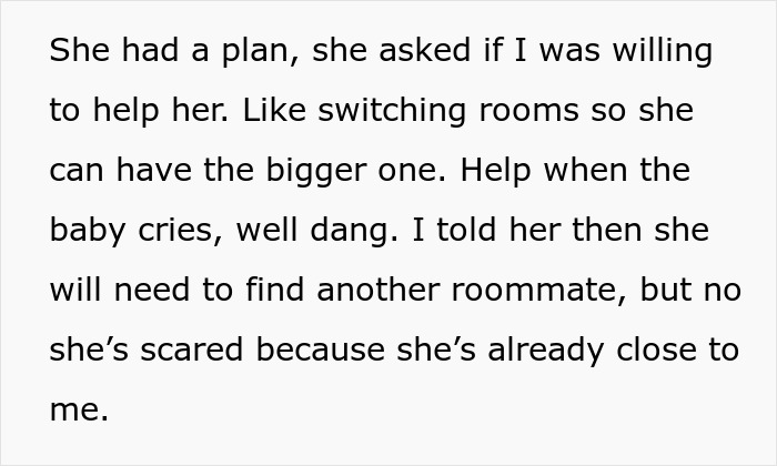 Woman Shocked When Roommate Gets Pregnant, Tells Her To Move Out As She Can’t Raise A Baby