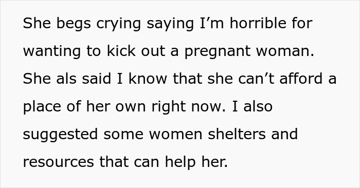 Woman Shocked When Roommate Gets Pregnant, Tells Her To Move Out As She Can’t Raise A Baby