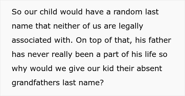 Guy Wants His Baby To Have His Bio Dad’s Surname Despite Not Having It Himself, Mom-To-Be Confused Guy Wants His Baby To Have His Bio Dad’s Surname Despite Not Having It Himself, Mom-To-Be Confused