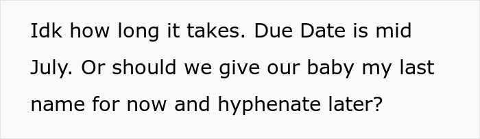 Guy Wants His Baby To Have His Bio Dad’s Surname Despite Not Having It Himself, Mom-To-Be Confused Guy Wants His Baby To Have His Bio Dad’s Surname Despite Not Having It Himself, Mom-To-Be Confused