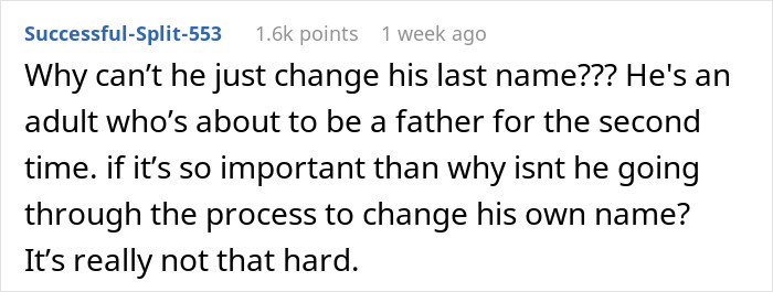 Guy Wants His Baby To Have His Bio Dad’s Surname Despite Not Having It Himself, Mom-To-Be Confused Guy Wants His Baby To Have His Bio Dad’s Surname Despite Not Having It Himself, Mom-To-Be Confused