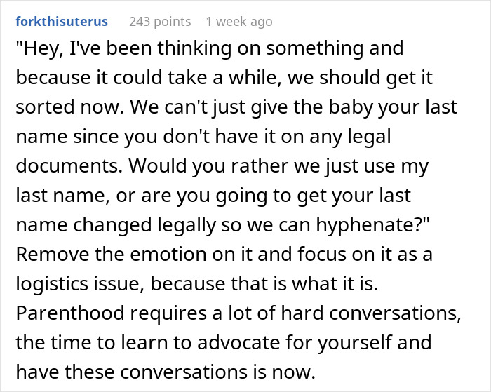 Guy Wants His Baby To Have His Bio Dad’s Surname Despite Not Having It Himself, Mom-To-Be Confused Guy Wants His Baby To Have His Bio Dad’s Surname Despite Not Having It Himself, Mom-To-Be Confused