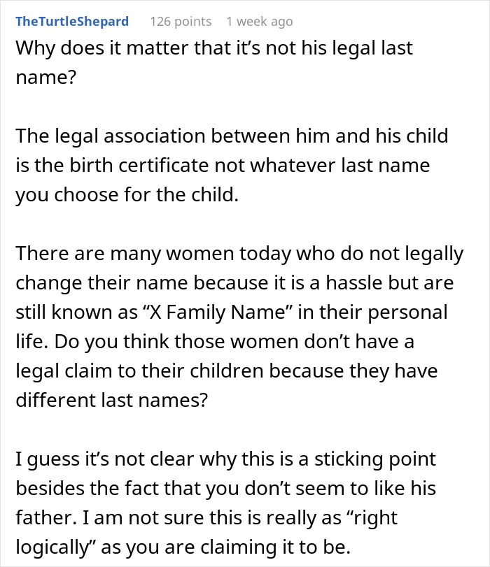 Guy Wants His Baby To Have His Bio Dad’s Surname Despite Not Having It Himself, Mom-To-Be Confused Guy Wants His Baby To Have His Bio Dad’s Surname Despite Not Having It Himself, Mom-To-Be Confused