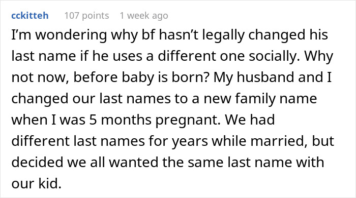 Guy Wants His Baby To Have His Bio Dad’s Surname Despite Not Having It Himself, Mom-To-Be Confused Guy Wants His Baby To Have His Bio Dad’s Surname Despite Not Having It Himself, Mom-To-Be Confused