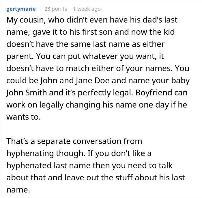 Guy Wants His Baby To Have His Bio Dad’s Surname Despite Not Having It Himself, Mom-To-Be Confused Guy Wants His Baby To Have His Bio Dad’s Surname Despite Not Having It Himself, Mom-To-Be Confused