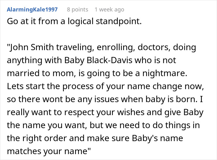 Guy Wants His Baby To Have His Bio Dad’s Surname Despite Not Having It Himself, Mom-To-Be Confused Guy Wants His Baby To Have His Bio Dad’s Surname Despite Not Having It Himself, Mom-To-Be Confused
