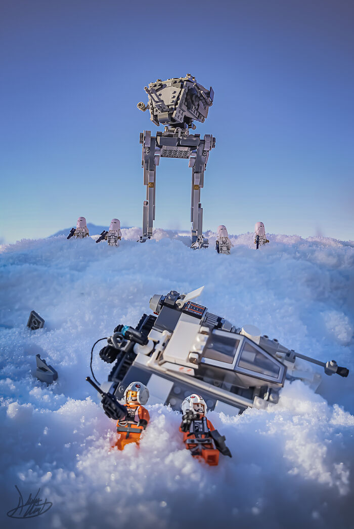 He Uses Backyards And Landscapes To Turn LEGO Models Into Cinematic Worlds (34 Pics)
