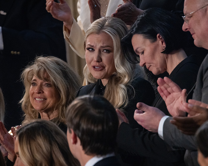 Erika Kirk Goes Viral After People Notice What She Mouthed At State Of The Union