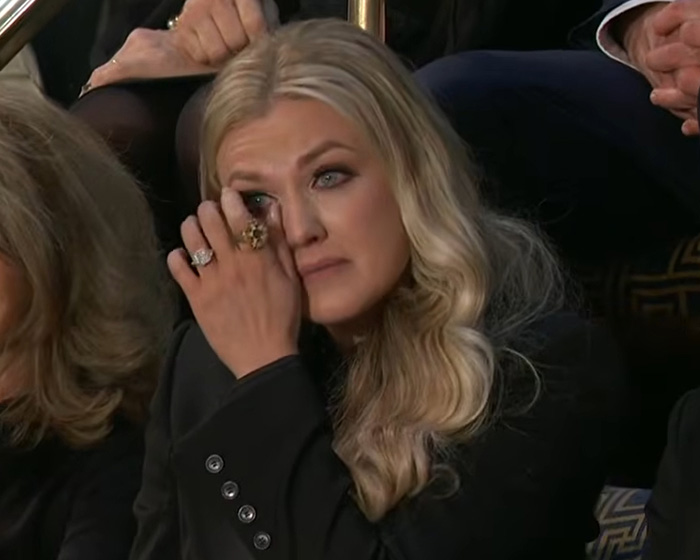 Erika Kirk Goes Viral After People Notice What She Mouthed At State Of The Union