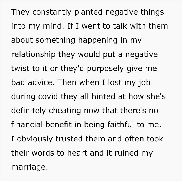 Male Relatives And Friends Ruin Guy&rsquo;s Marriage Just To Get With His Ex-Wife, Get Cut From His Life