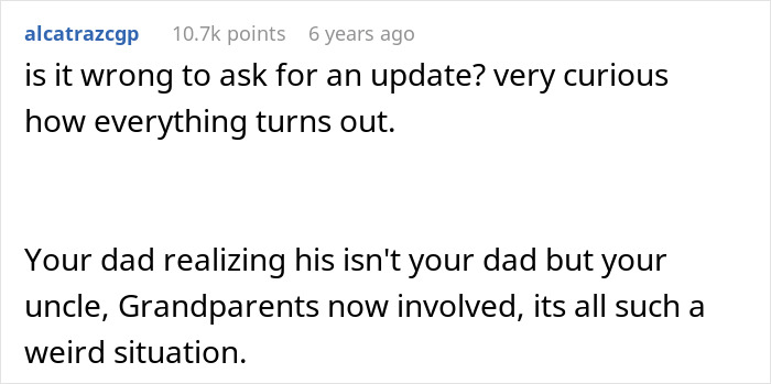 One DNA Test Causes Major Family Chaos As Guy Realizes His Uncle Is His Dad