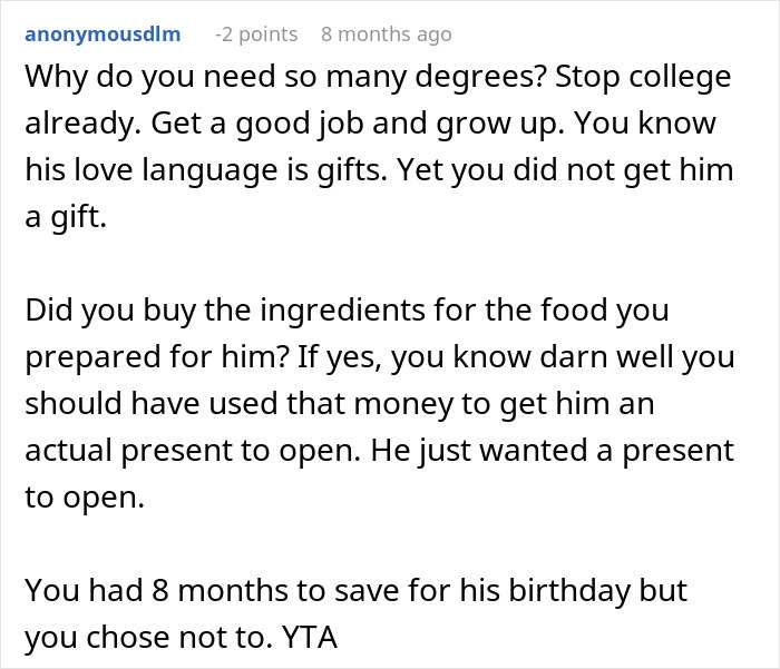 Man Uses Girlfriend’s Birthday To Teach Her A Lesson About Disappointment, Ends Up Single Man Uses Girlfriend’s Birthday To Teach Her A Lesson About Disappointment, Ends Up Single