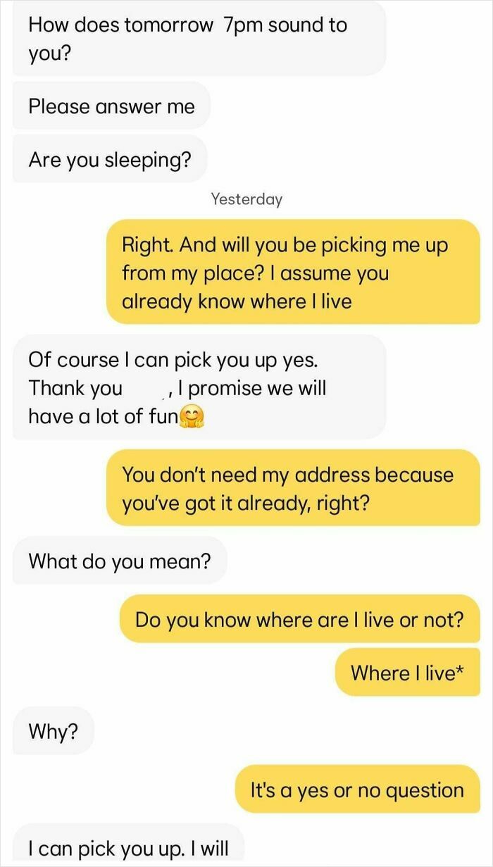 41 Dating App Screenshots That Range From Funny To Concerning (New Pics) 41 Dating App Screenshots That Range From Funny To Concerning (New Pics)