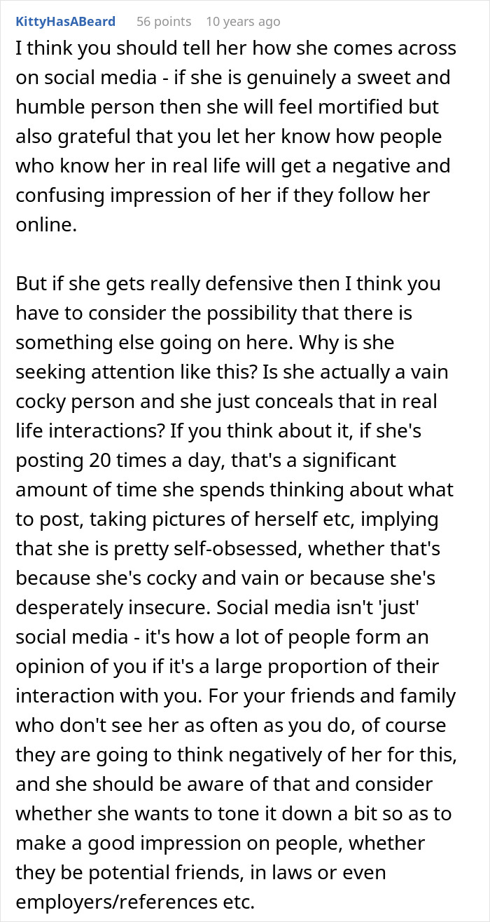 Woman Posts Absolutely Everything Online, Her Boyfriend Hates It: “Social Media Attention Seeker”