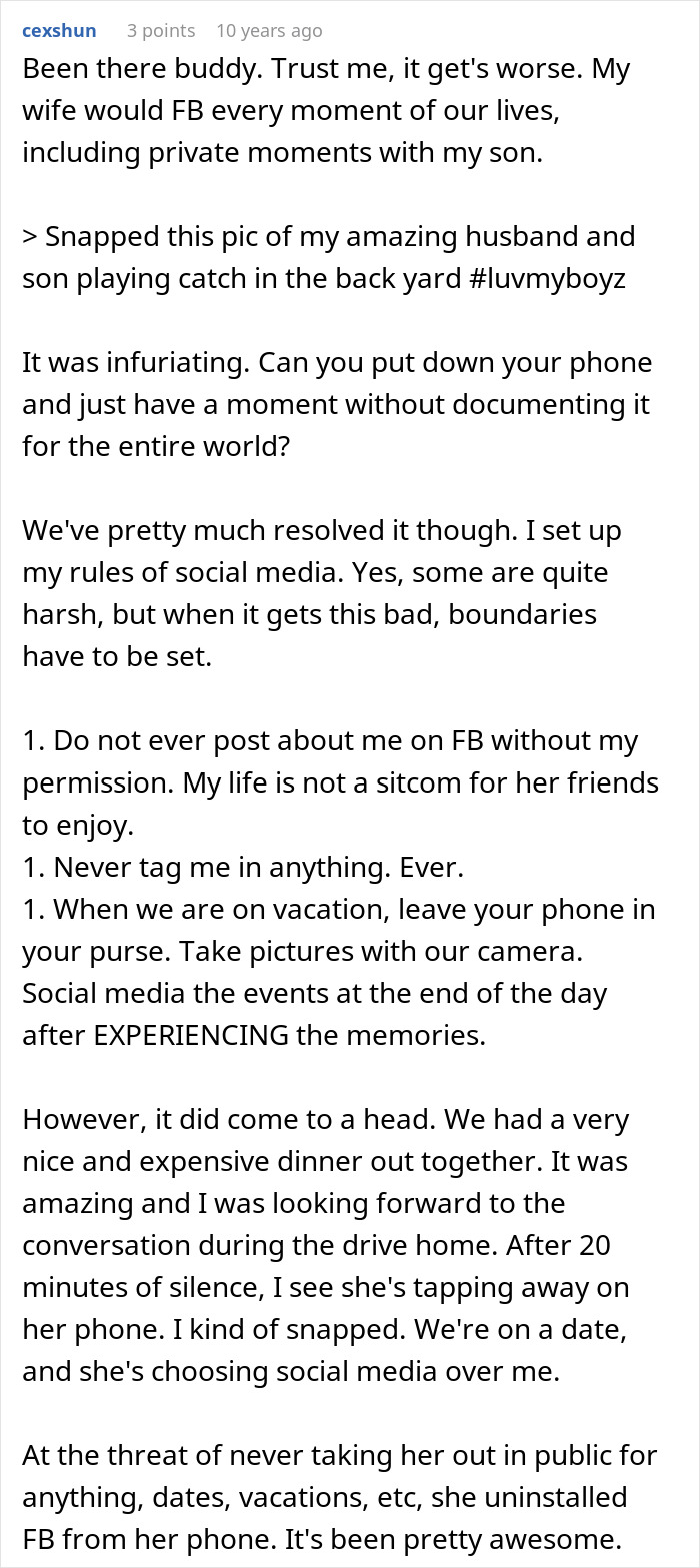 Woman Posts Absolutely Everything Online, Her Boyfriend Hates It: “Social Media Attention Seeker”