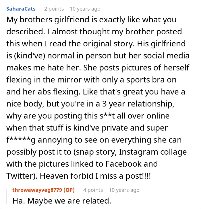 Woman Posts Absolutely Everything Online, Her Boyfriend Hates It: “Social Media Attention Seeker”