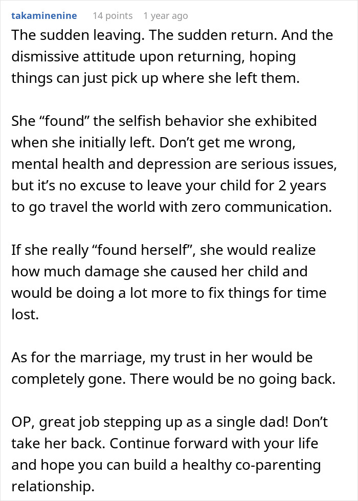 Mother Walks Out On Family, Comes Back Two Years Later Like Nothing Happened: “Hey Guys, What Did I Miss?”