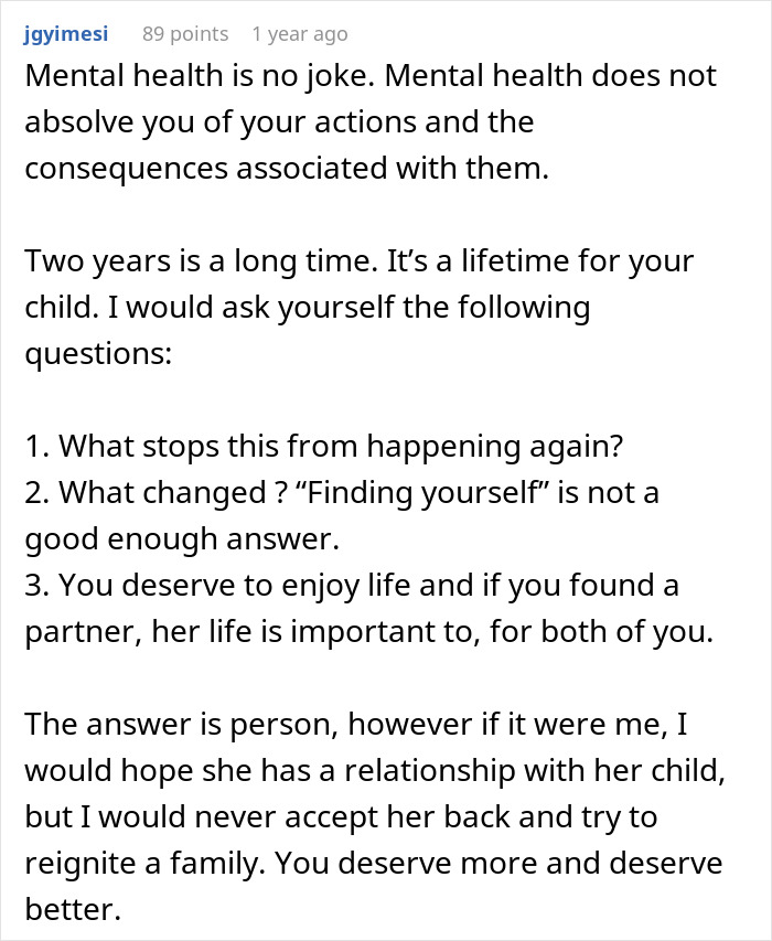 Mother Walks Out On Family, Comes Back Two Years Later Like Nothing Happened: “Hey Guys, What Did I Miss?”