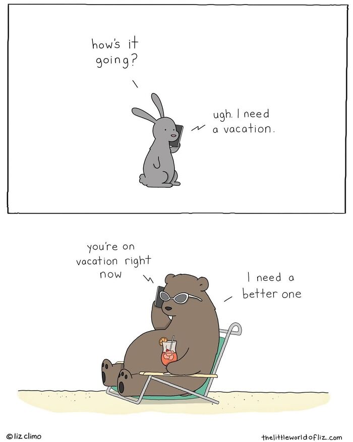 38 Funny Everyday Moments Of Talking Animals Illustrated By “The Simpsons” Animator Liz Climo (New Comics)