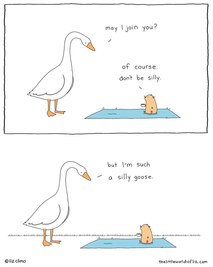 38 Funny Everyday Moments Of Talking Animals Illustrated By “The Simpsons” Animator Liz Climo (New Comics)