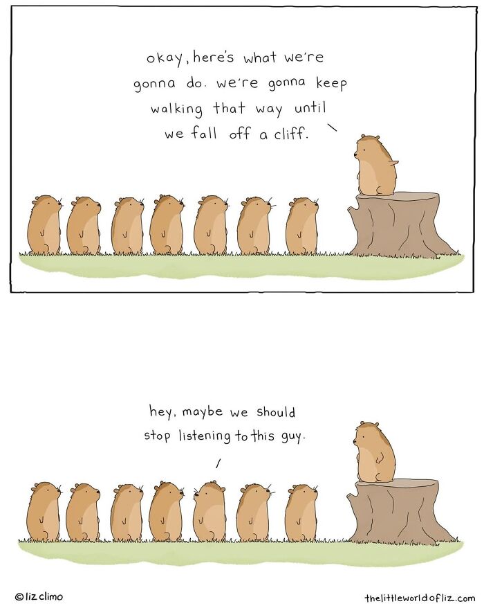 38 Funny Everyday Moments Of Talking Animals Illustrated By “The Simpsons” Animator Liz Climo (New Comics)