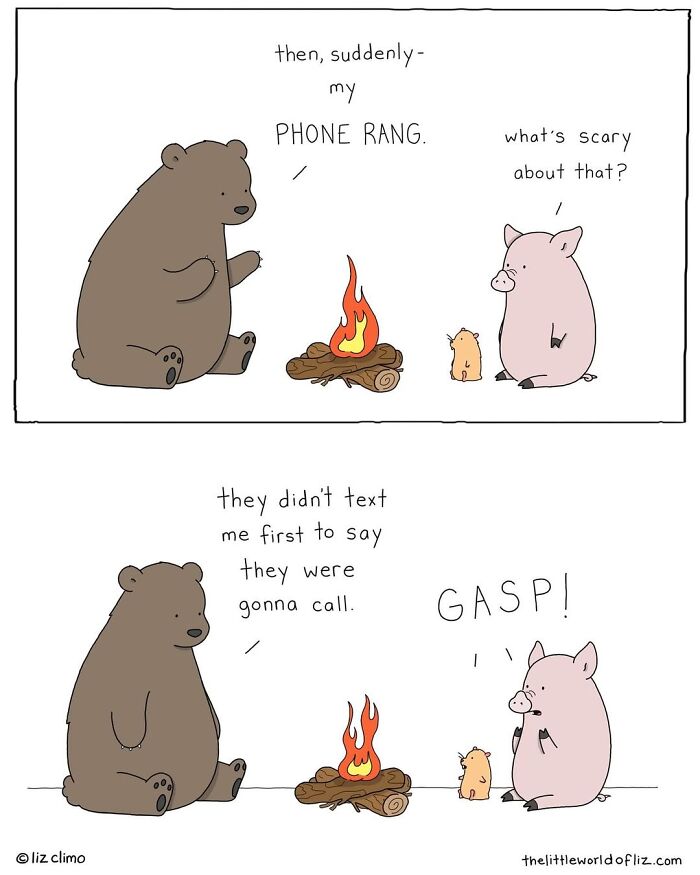 38 Funny Everyday Moments Of Talking Animals Illustrated By “The Simpsons” Animator Liz Climo (New Comics)