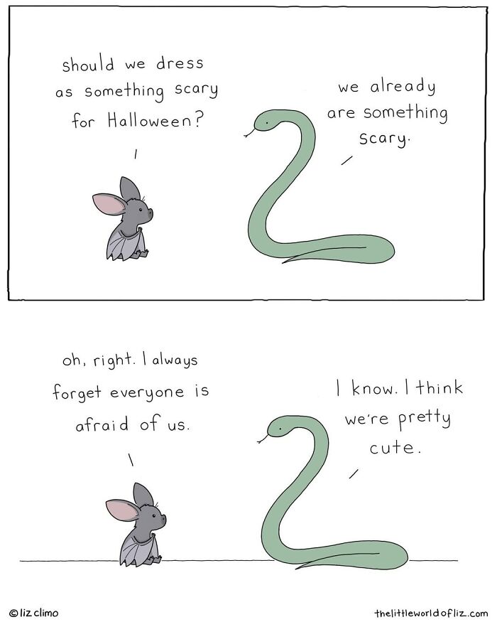 38 Funny Everyday Moments Of Talking Animals Illustrated By “The Simpsons” Animator Liz Climo (New Comics)